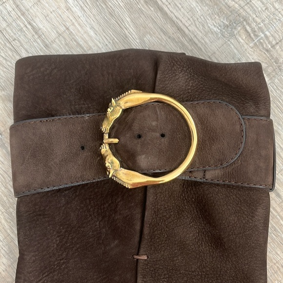 Gucci brown suede boots - Picture 3 of 14